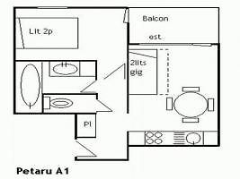 Rental Apartment Le Petaru/101 - Mribel, 0 Bedroom, 4 Persons Méribel Dış mekan fotoğraf